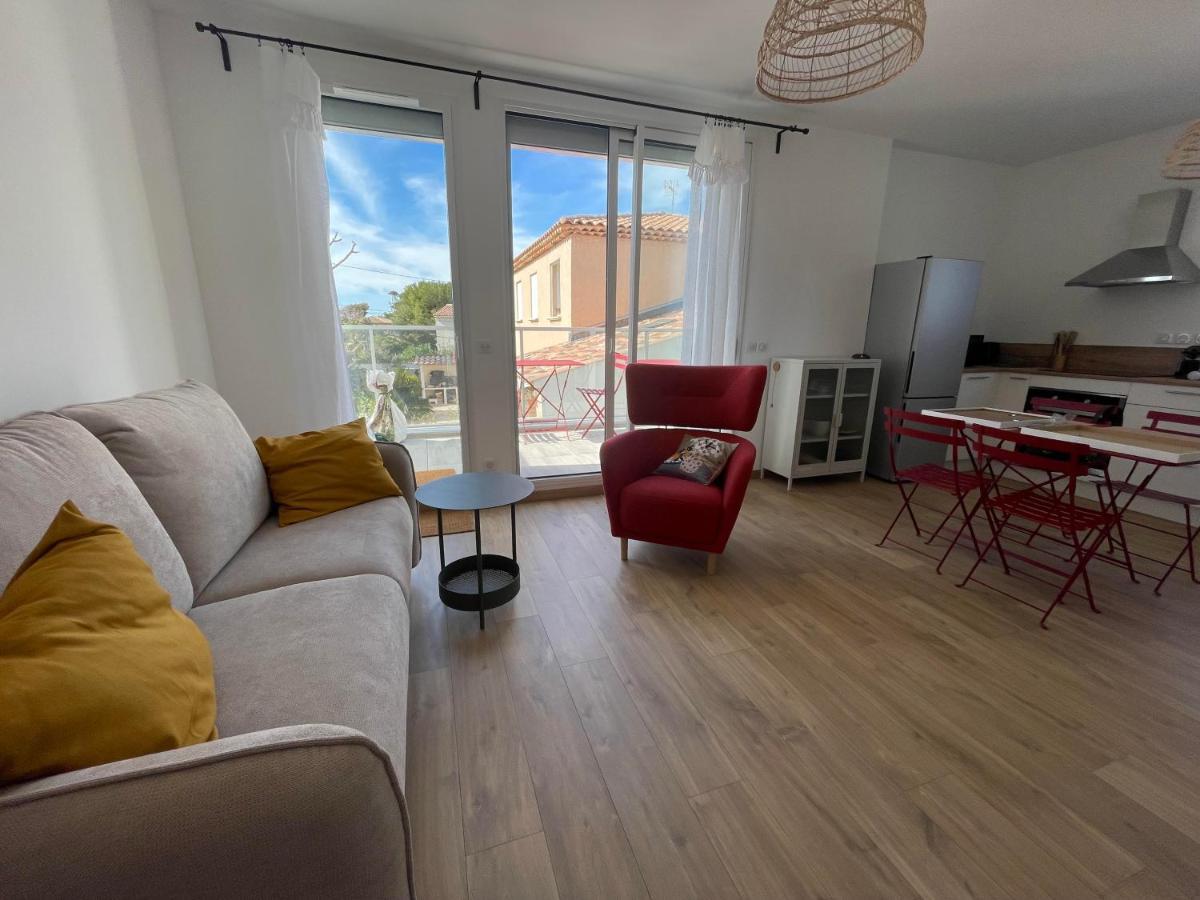 Appartement T2 Piscine Et Plage Каррі-ле-Руе Екстер'єр фото