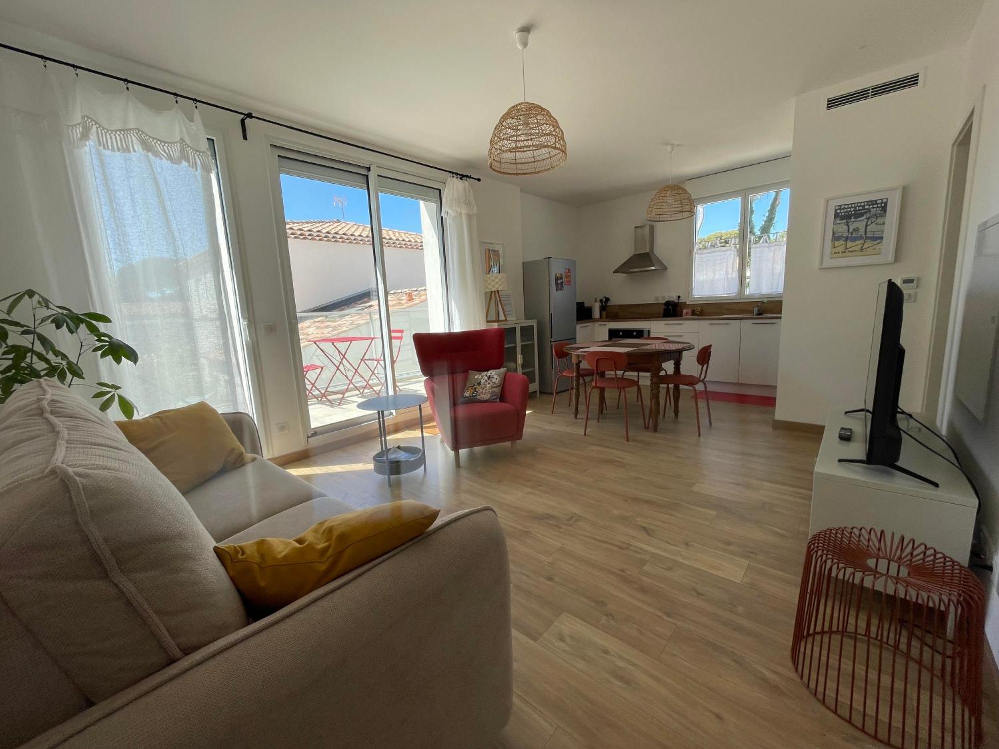 Appartement T2 Piscine Et Plage Каррі-ле-Руе Екстер'єр фото